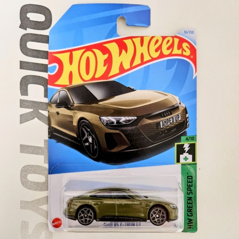 ◤玩具快克◢ Hot wheels 風火輪 普卡 電車 電動車 奧迪 初版 鐵灰 AUDI RS E TRON GT