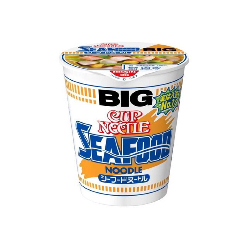 現貨在台 3/7補貨 日清海鮮泡麵 日清食品NISSIN 合味道 BIG 海鮮杯麵 104g 效期2024/6