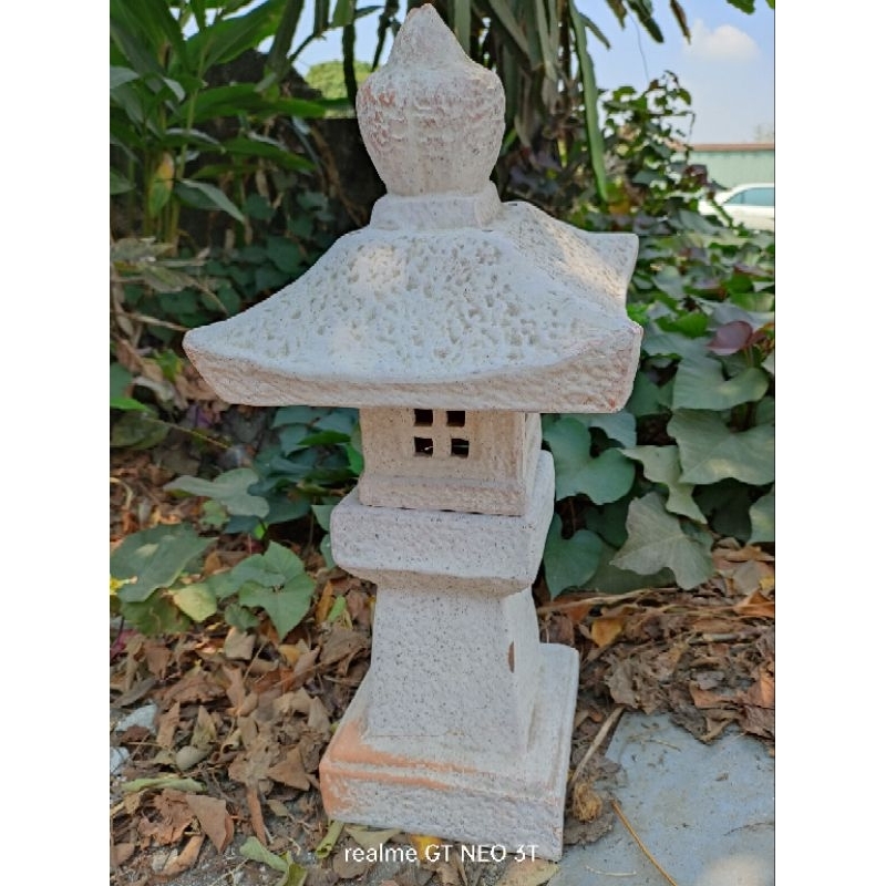 日式陶瓷 庭園石燈籠 限面交 園藝