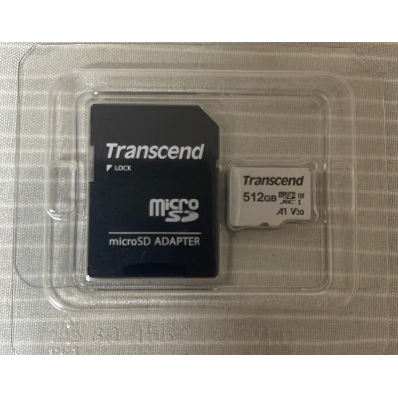 Transcend 創見 300S Micro SDXC 512GB U3 A1 V30 記憶卡 switch可用