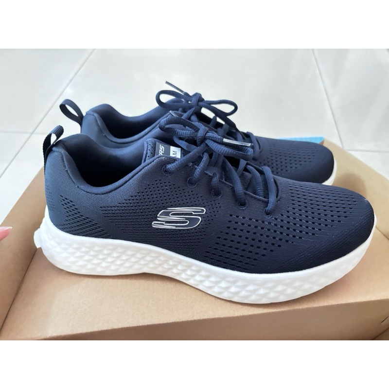 （全新免運）Skechers 運動鞋 慢跑鞋 深藍色26.5cm 好市多購入