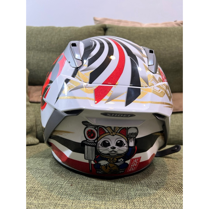 🇯🇵SHOEI X15 招財貓 L 9.9成新台灣公司貨