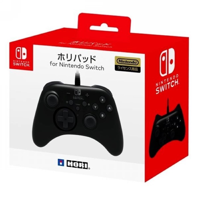 【電玩批發商】NS Switch HORI 原廠 有線連發手把 黑色 NSW-001 連發手把 手把 控制器 有線