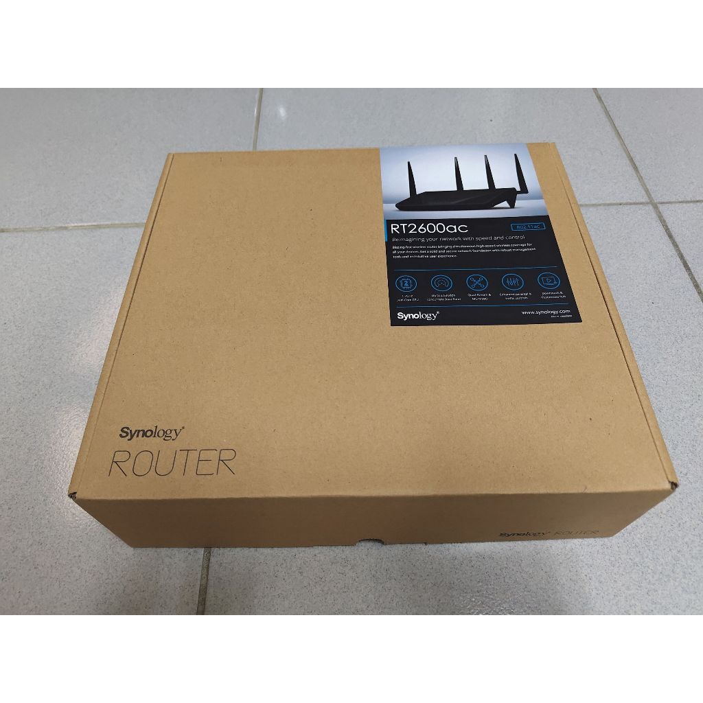 Synology 群暉 雙WAN RT2600ac 無線 WIFI 6 路由器 ROUTER 負載平衡 WIFI 7