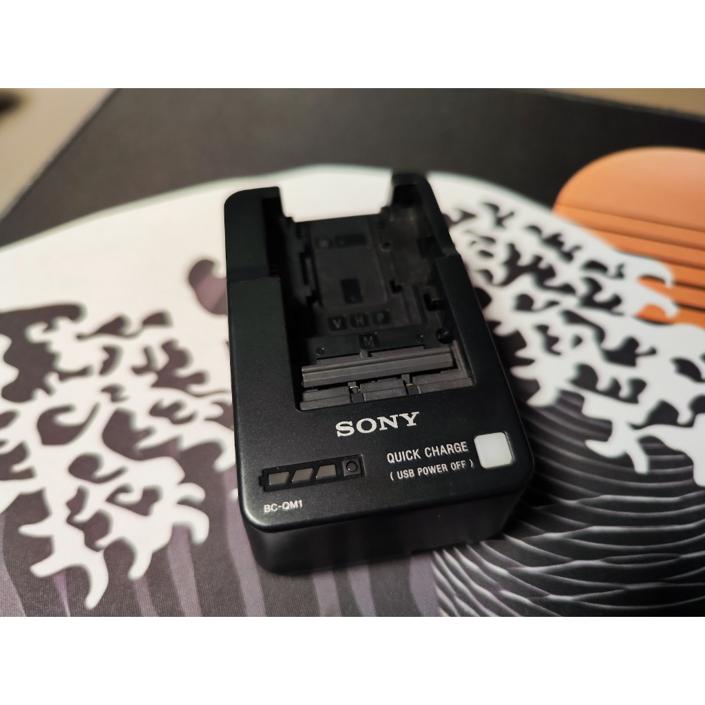SONY BC-QM1 FV70 FV100 FM500H FW50 相機電池充電器 100V~240V