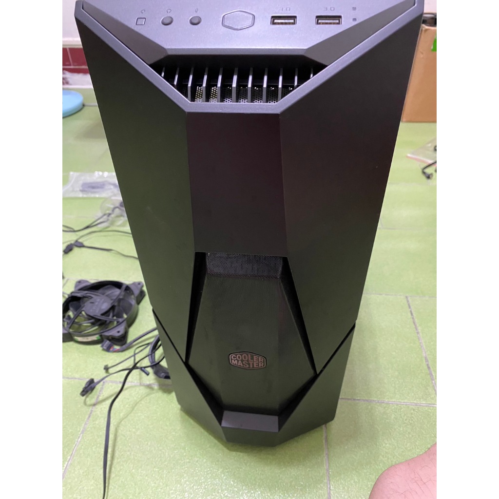 CoolerMaster MasterBox K500 RGB 機殼 玻璃透側