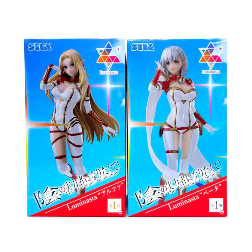 🔥鹿本🔥全新 現貨 日版 景品 Luminasta 我想成為影之強者! 影之實力者 貝塔 阿爾法 特別色 公仔 模型