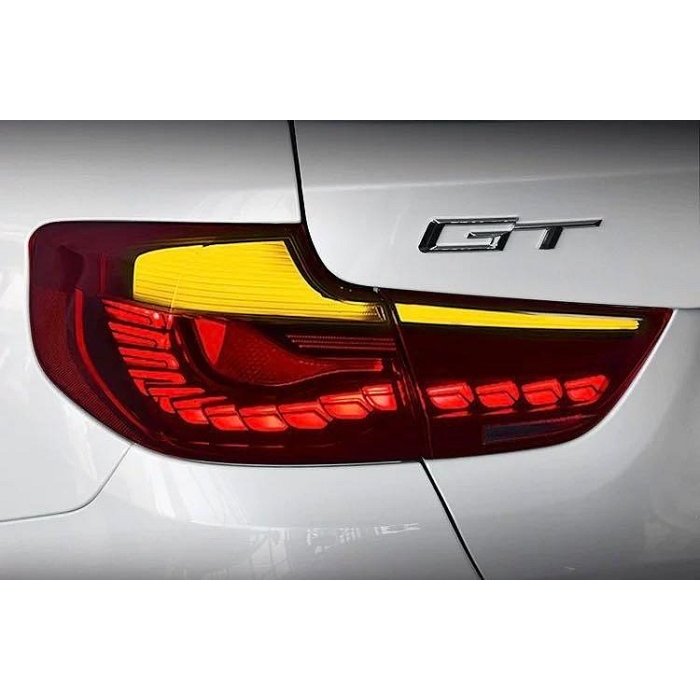 JY MOTOR 車身套件~BMW F34 3GT Gran Turismo 序列式 動態 全紅 燻黑 龍麟尾燈