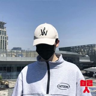 【自己人】ins帽子夏時尚潮帽字母刺繡棒球帽男百搭遮陽帽韓版鴨舌帽 情侶帽子(WWM04)