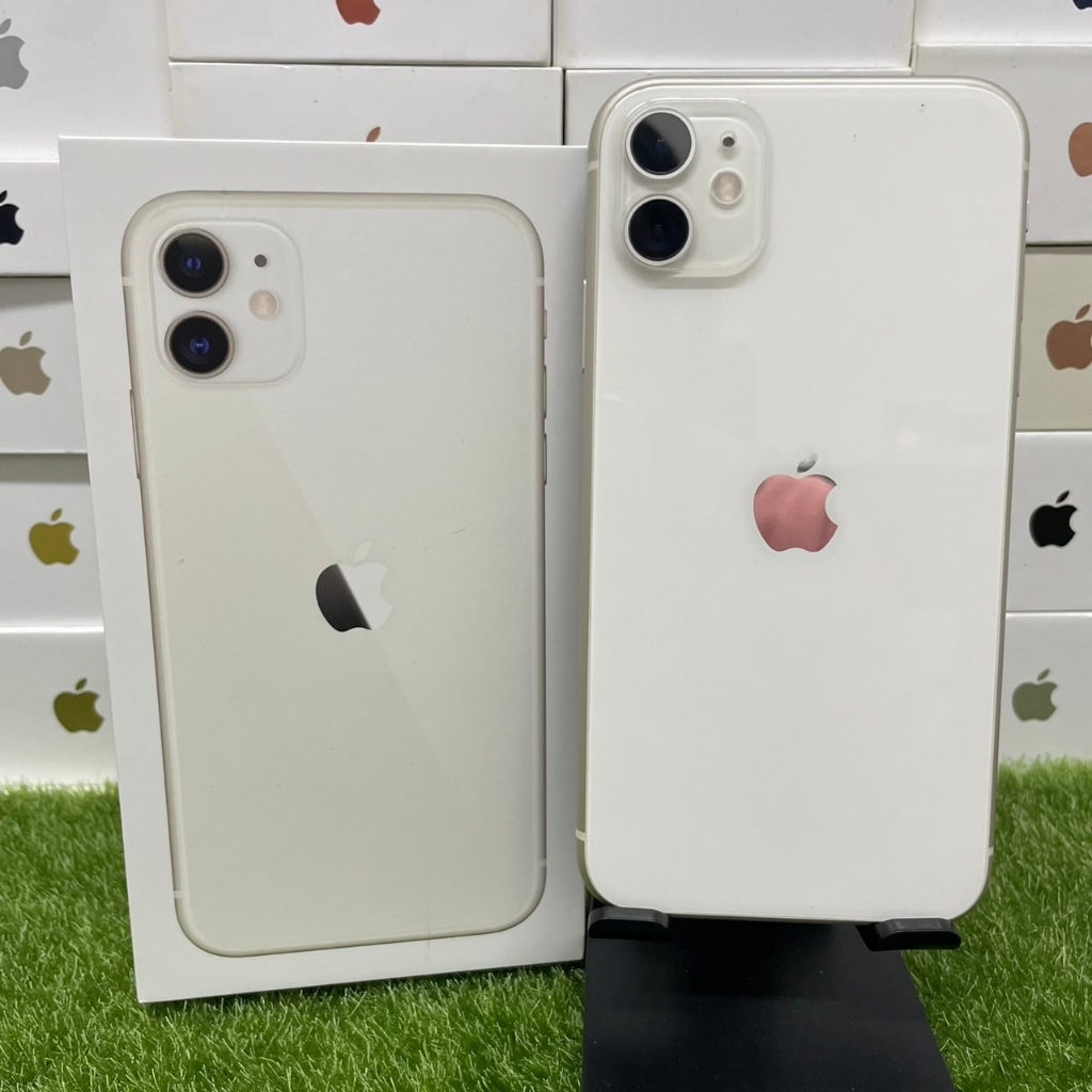 【蘋果原盒序】Apple iPhone 11 128G 6.1吋 白色 新北 新埔 二手機 致理商圈 可自取 1473