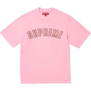 SUPREME CRACKED ARC S/S TOP PINK SUP-458