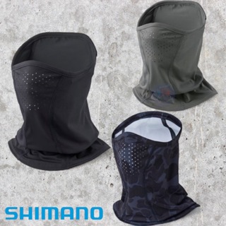 中壢鴻海釣具《SHIMANO》AC-001V 透氣防曬面罩 釣魚面罩 戶外衣著