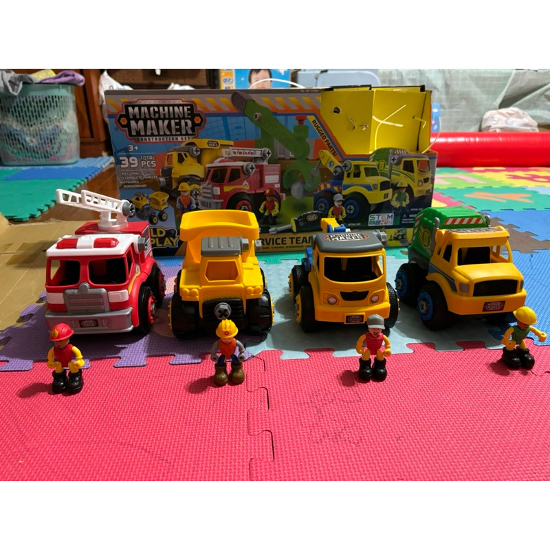 二手 工程車玩具 高手城市服務團隊 好市多工程車玩具