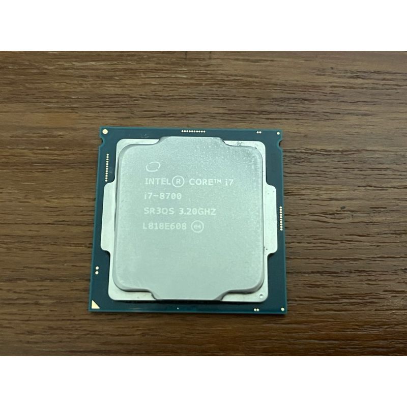 Intel core i7-8700 CPU