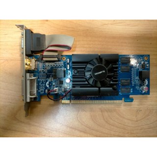 E. PCI-E顯示卡-技嘉GV-N210D3-1GI /64BIT/DDR3多螢幕 HDMI 2560x直購價120