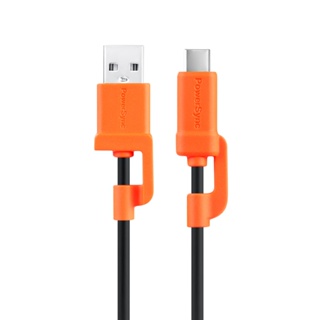 群加 PowerSync USB A to Type C 快充傳輸線 (1米/2米)