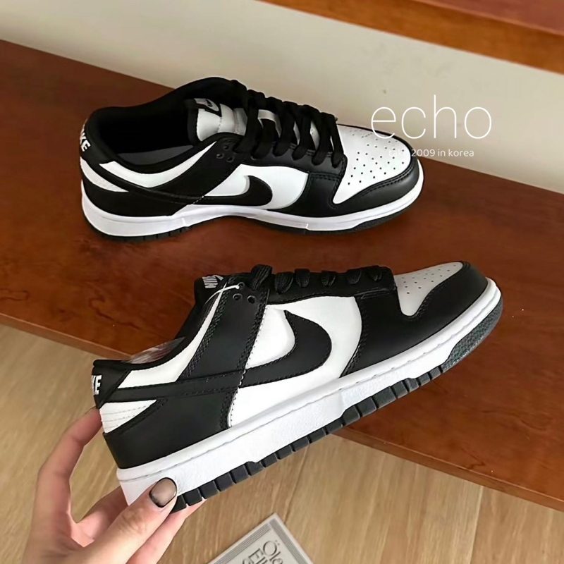 Echo鞋類- 限量搶標 Nike Dunk Low 黑白熊貓 女鞋 男鞋 DD1391-100  DD1503-101