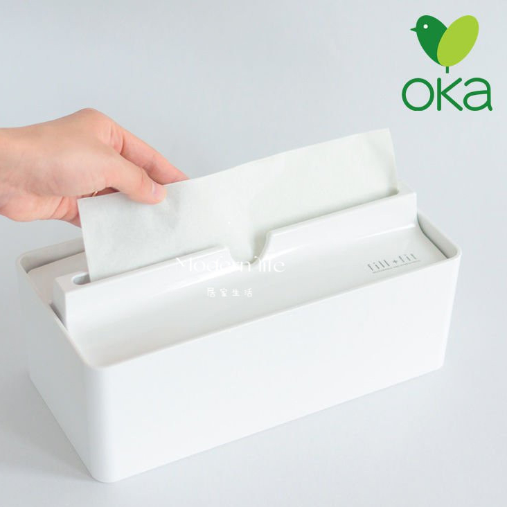 ♡modern life、 紙巾盒 面紙盒 日本oka 日式簡約  木頭面紙盒 木質面紙盒 日用品 原木蓋