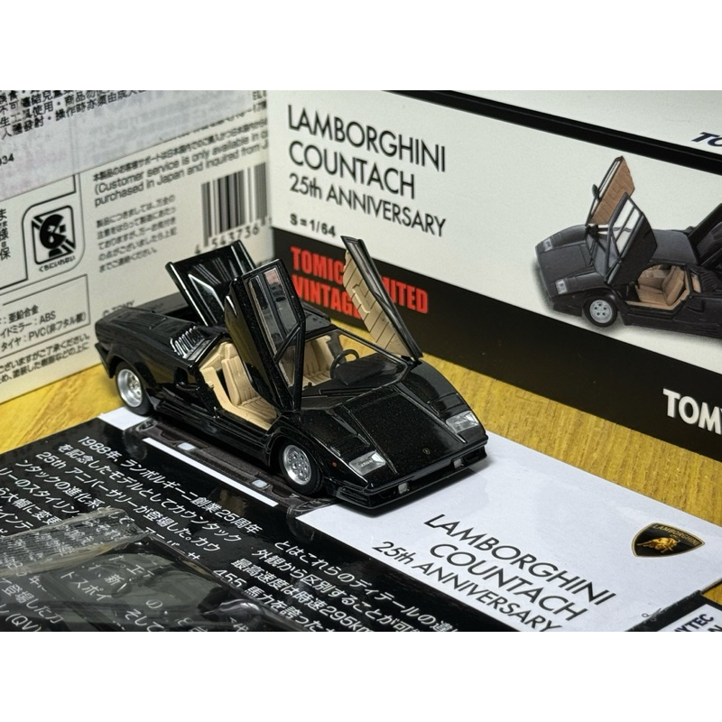 現貨 TOMYTEC 1/64 TLV Lamborghini Countach 25th Anniversary