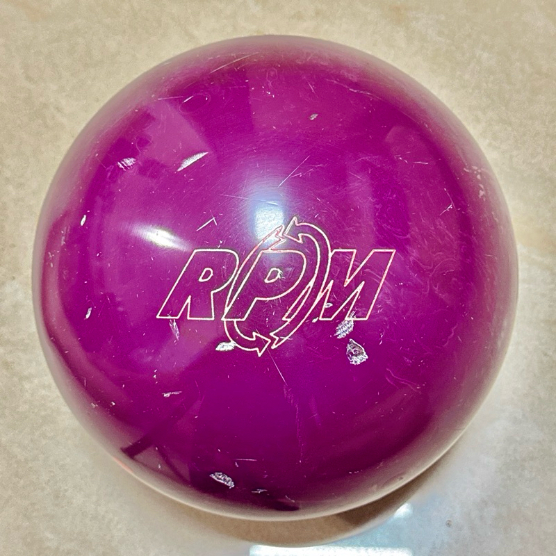 13磅 AMF RPM 忍者飛鏢🥷 經典老球 單手曲球 保齡球🎳