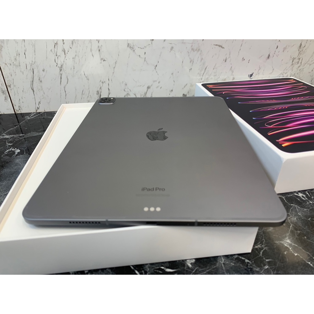 💜拆封新品💜🔋100% 🔹M2晶片🔥【Apple 蘋果】 iPad Pro 6代（12.9吋）128G 黑色