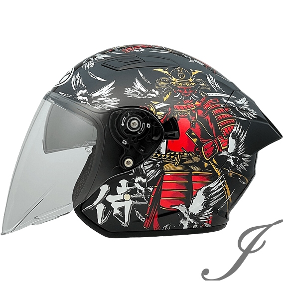 NHK S1 GP PRO 盔甲 (KABUTO) 內藏墨片半罩式安全帽
