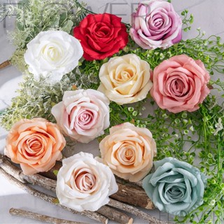 🌹開心玫瑰花頭🌹 模擬玫瑰花 仿真花 假花 模擬玫瑰 永生玫瑰 不凋玫瑰 人造花 永生花 拍照道具 人造花 網美婚慶攝影