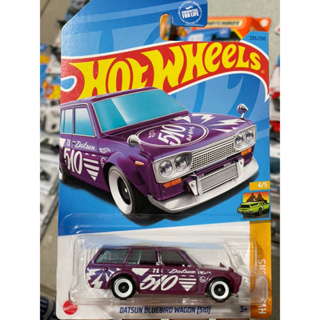 風火輪 Datsun Bluebird 510 Wagan 旅行車 紫 hot wheels