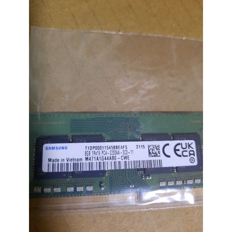 記憶體DDR4/3200/8G-2666/16G筆電拆機良品