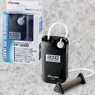 中壢鴻海釣具《FUJI-TOKI》FP-2000 打氣幫浦 打氣機 打氧機 專用氣泡石
