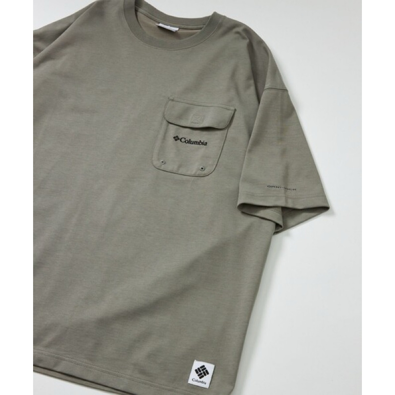 {TRIBUTO} COLUMBIA X FREAK’S STORE OUTDOOR 口袋短袖T恤 日線 日本代購