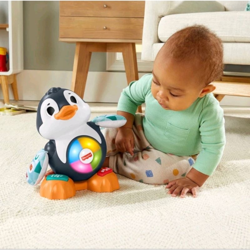聲光互動費雪FisherPrice玩具企鵝line購於日本二手九成新linlimals