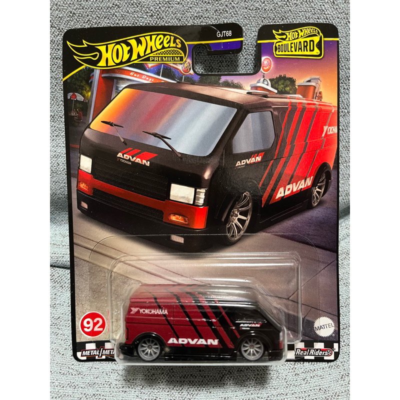 風火輪 Hot Wheels 膠胎 BOULEVARD 林蔭大道 ADVAN MBK VAN 廂型車