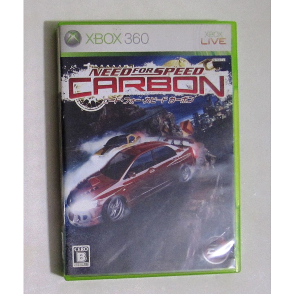 XBOX360 極速快感 玩命山道 日版 Need for Speed Carbon