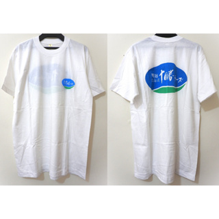 【古著S】日本製🔵明治北海道 短袖T恤🔵L號 白色 十勝 起司 牛乳 牛奶 限定 居家 復古 90年代 上衣 男生 女生
