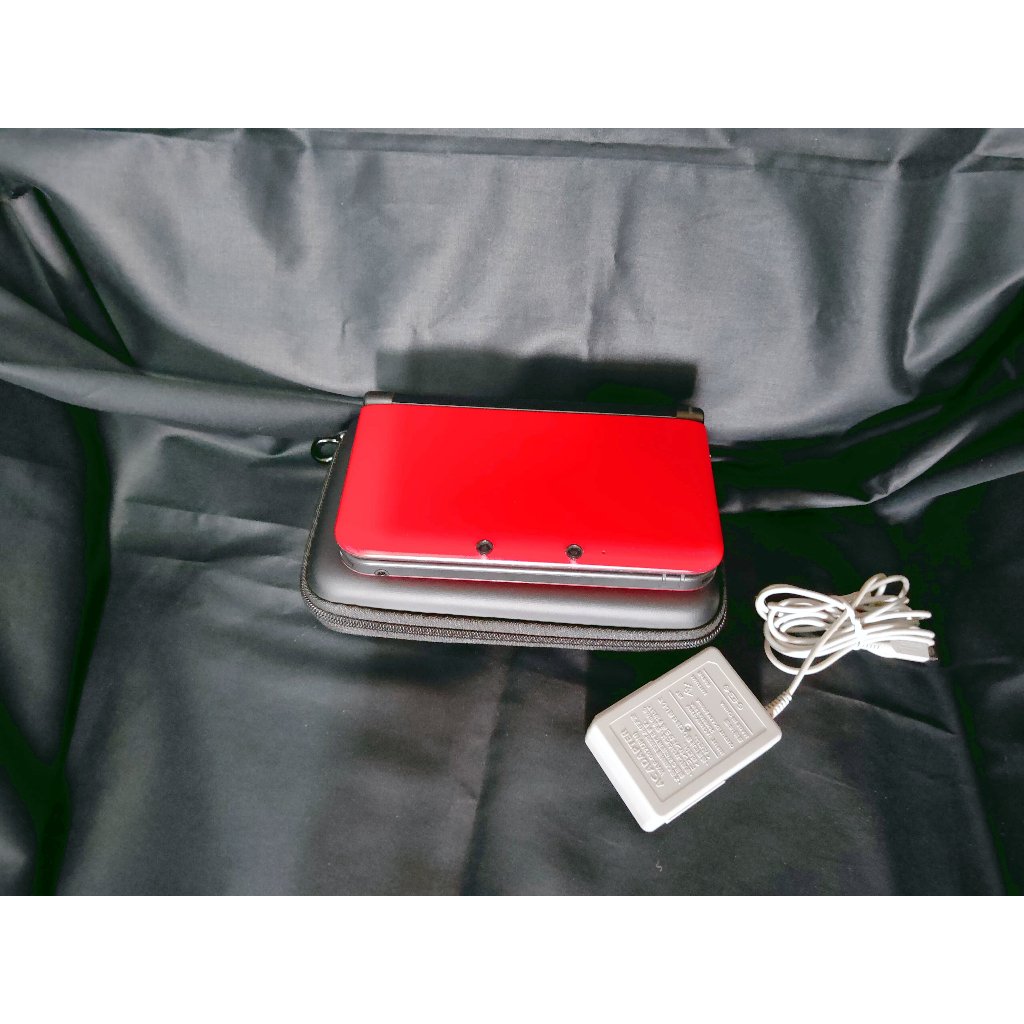 Nintendo 3DS LL 紅色款式機-未改機