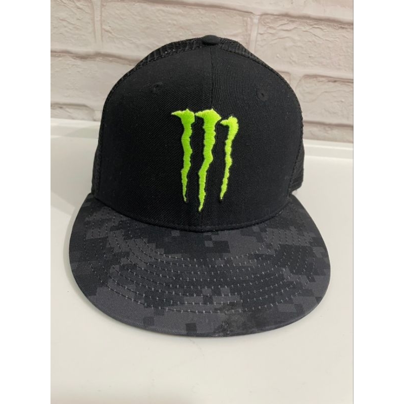 Monster Energy 魔爪 黑色 網帽