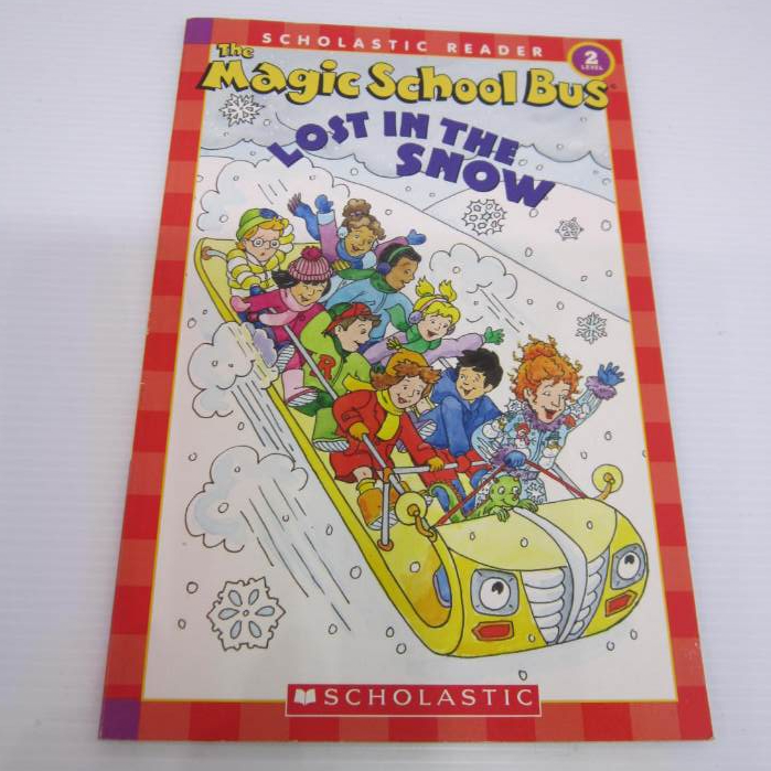「二手書」Scholastic 2 The Magic School Bus Lost in the snow 英文讀本