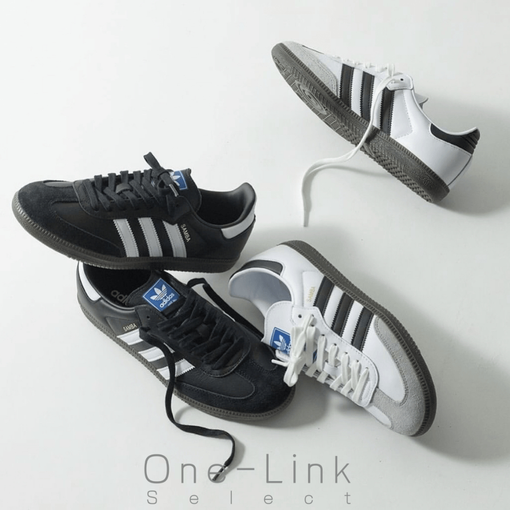 [O·L]Adidas Originals Samba OG德訓鞋 麂皮 黑白灰 B75806 黑白 B75807