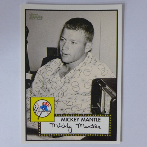 ~Mickey Mantle/名人堂/米奇·曼托~ 2007年TOPPS.印刷簽名.MLB特殊卡 MMS3