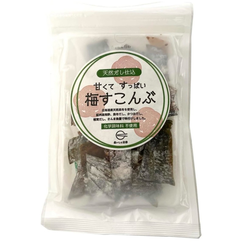 日本🇯🇵北海道梅子昆布 使用紀州產梅醋無添加任何化學添加物 天然