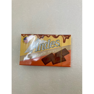 Andes 安迪士 雙薄荷可可巧克力(28片/入) 132g 太妃可可薄片 38公克 8片/入