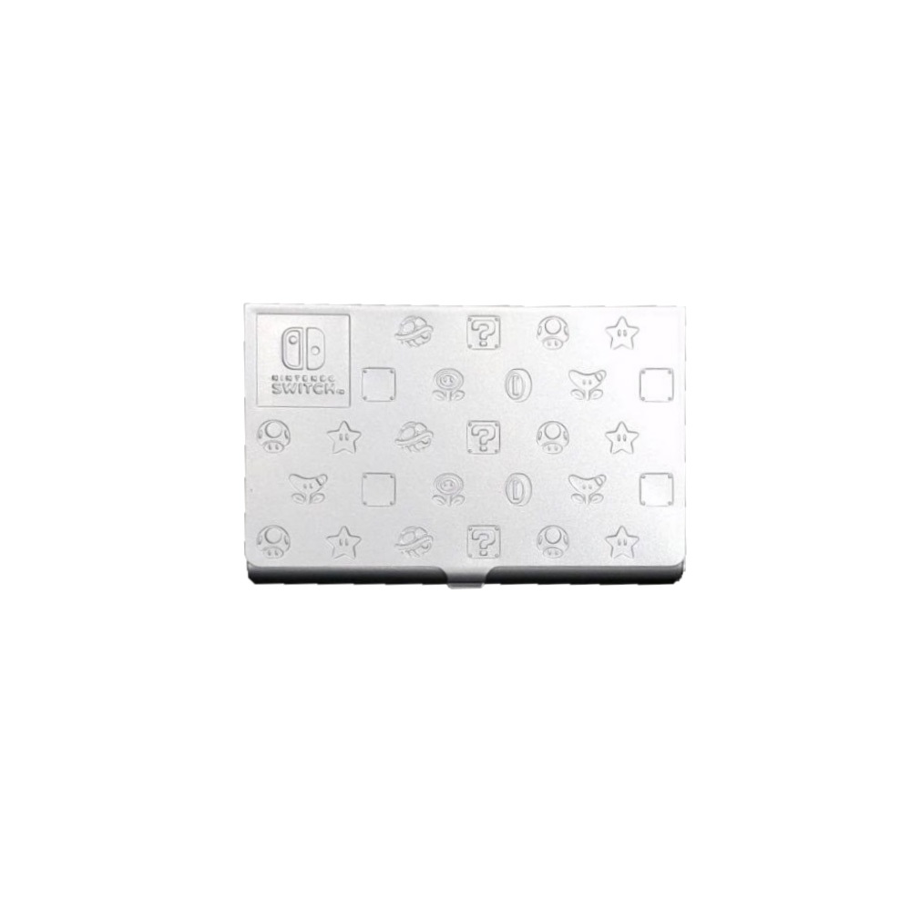 【現貨不用等】NS Switch 任天堂 瑪利歐鋁製遊戲卡盒 特典 特點 鋁製卡盒 瑪莉歐 瑪利歐 遊戲卡盒 收納
