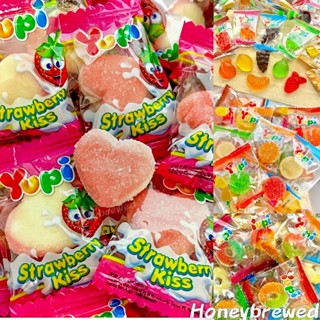 【呦皮 Yupi】草莓QQ軟糖 水果圈軟糖 水果軟糖 水果造型軟糖 獎勵糖果 緍禮糖果 婚禮小物 彩虹水果糖