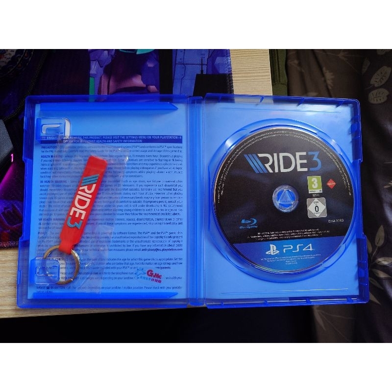 PS4 RIDE3 遊戲片 英文版