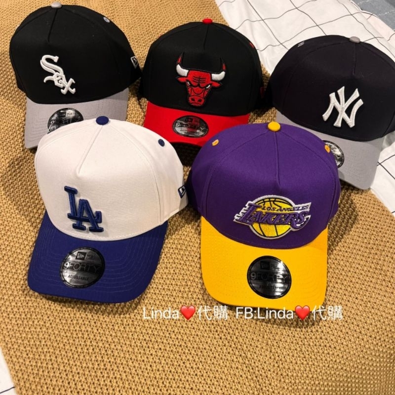 Linda❤️代購 New era 澳版 籃球帽 道奇 湖人 洋基 公牛 芝加哥白襪 帽子