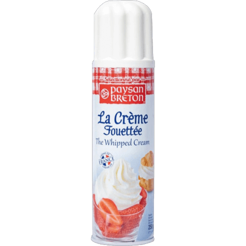 【聖寶】貝頌 Paysan Breton 噴式鮮奶油 - 250g/罐 ［低溫配送］
