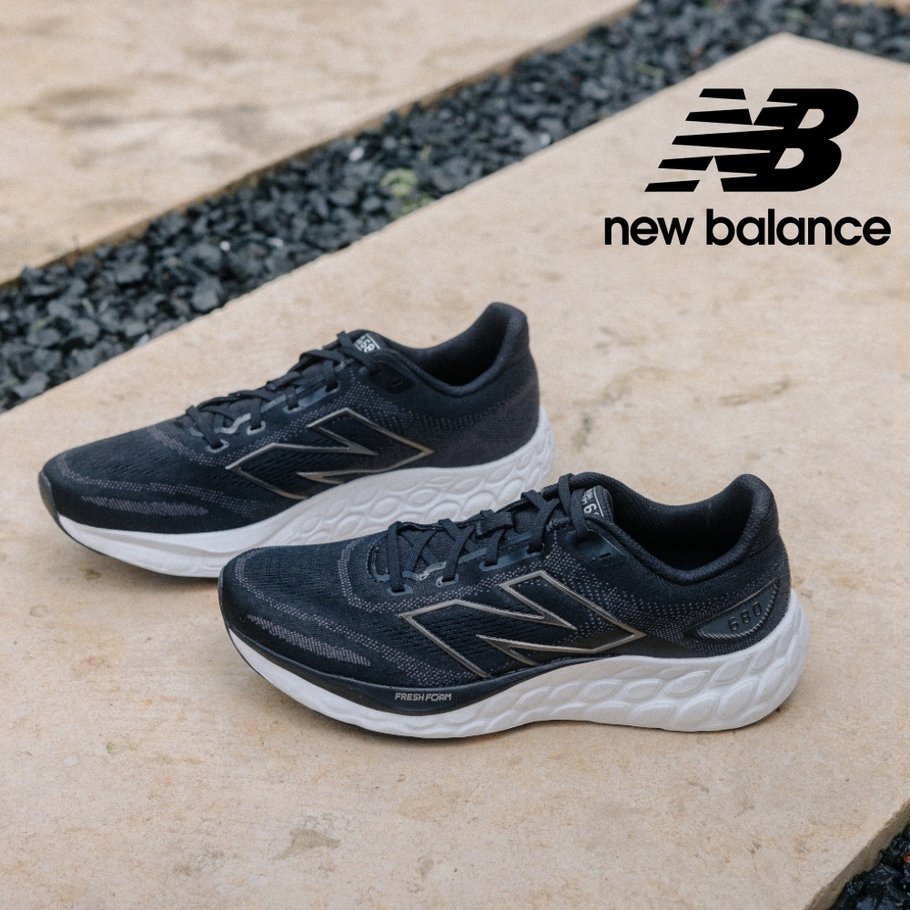 【New Balance】 NB 慢跑鞋_男性_黑色_M680LK8-2E楦 680