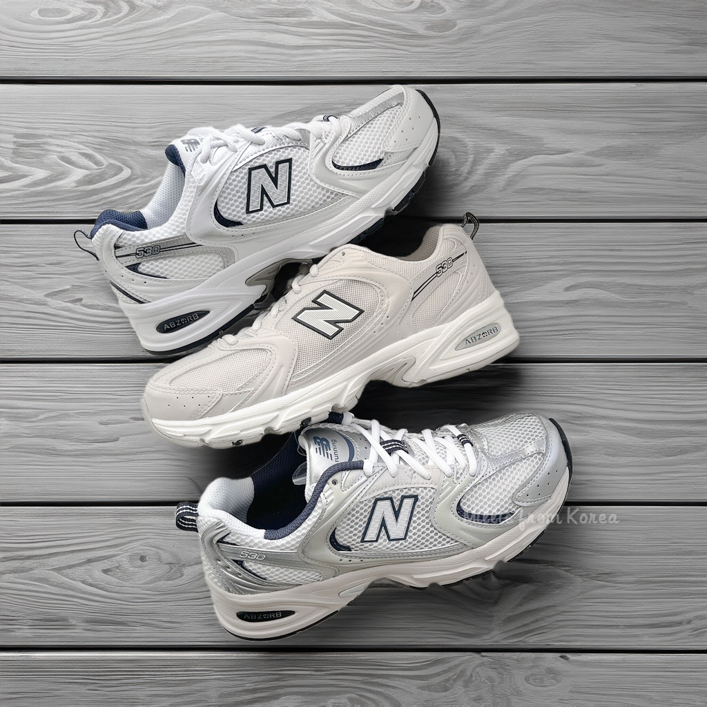 【米莉】折扣館 New Balance 530 老爹鞋 白銀藍 灰銀色 奶茶色 NB530 慢跑鞋 MR530SG