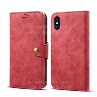 GMO特價出清多件iPhone 11 Pro 5.8吋 翻蓋插卡相框 皮套手機套手機殼 紅色 可站立